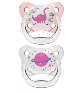DR BROWN'S CHUPETE PREVENT NOCHE ROSA 6-18M 2UDS Bebé y mamá y Inicio - DR BROWNS 2