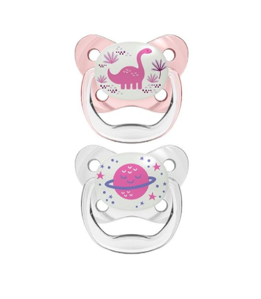DR BROWN'S CHUPETE PREVENT NOCHE ROSA 6-18M 2UDS Bebé y mamá y Inicio - DR BROWNS