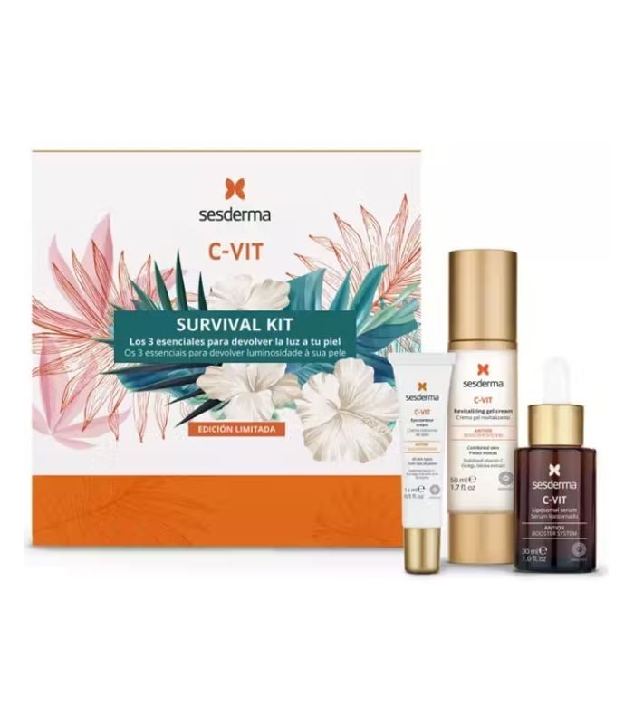 SESDERMA COFRE C-VIT SERUM +CREMA-GEL + CONTORNO Inicio y  - SESDERMA