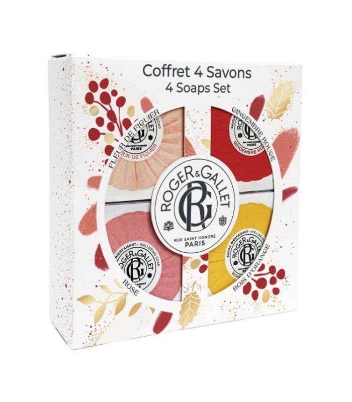 ROGER & GALLET COFRE JABONES PERFUMADOS 4 UDS Higiene y Inicio - ROGER AND GALLET