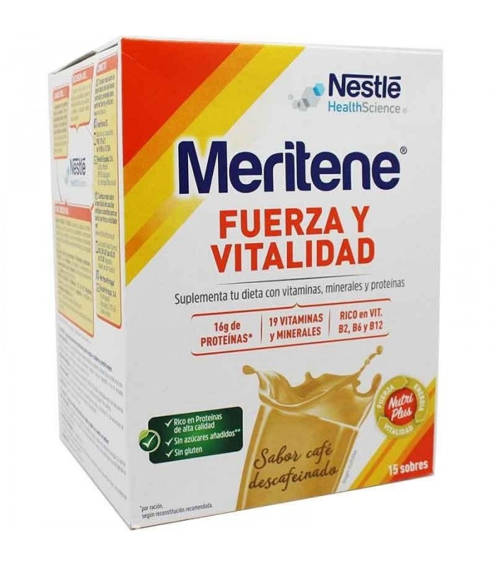 MERITENE CAFE DESCAFEINAT 30 SOBRES IMPORTACIONES y Inicio - 