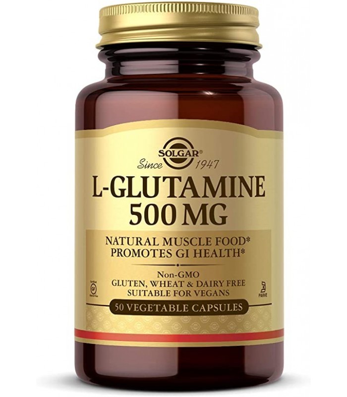 SOLGAR L-GLUTAMINE 500MG 50 CAPS IMPORTACIONES y Inicio - 