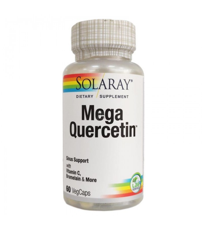SOLARAY MEGA QUERCETIN 600MG 60 CAPS IMPORTACIONES y Inicio - 