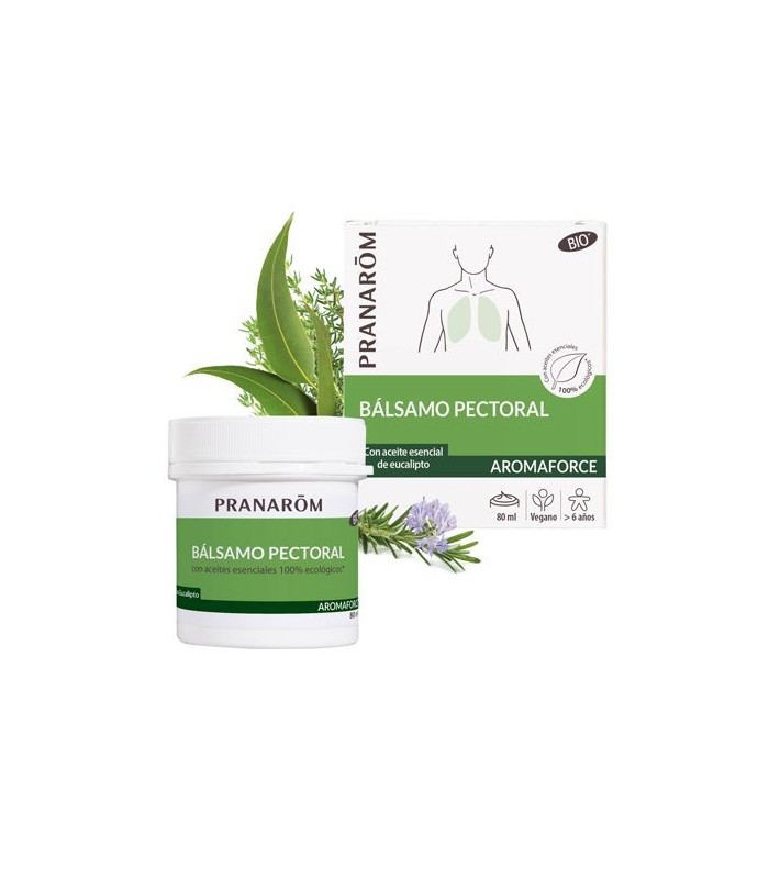 PRANAROM AROMAFORCE BALSAMO PECTORAL BIO ECO 80 IMPORTACIONES y Inicio - 