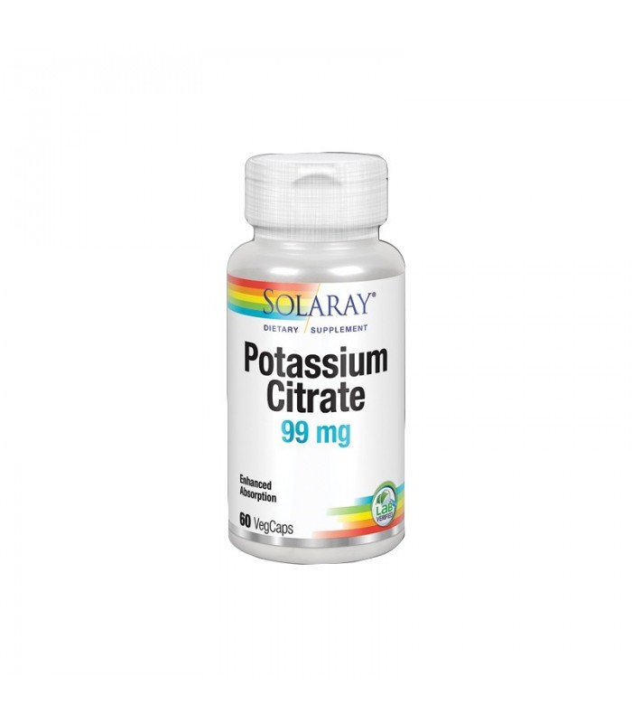 SOLARAY POTASSIUM CITRATE 60 CAPS IMPORTACIONES y Inicio - 