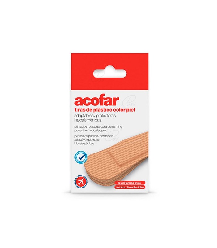 ACOFAR VIAJE APOSITO ADHESIVO PLASTICO 12 TIRAS IMPORTACIONES y Inicio - 