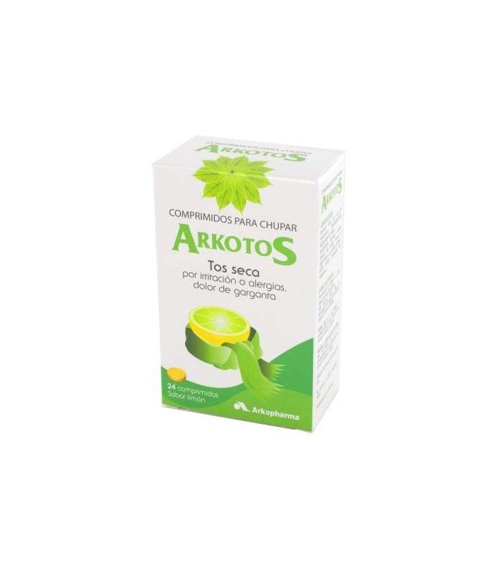 ARKOPHARMA ARKOTOS TOS SECA 24 COMPRIMIDOS LIMON IMPORTACIONES y Inicio - 