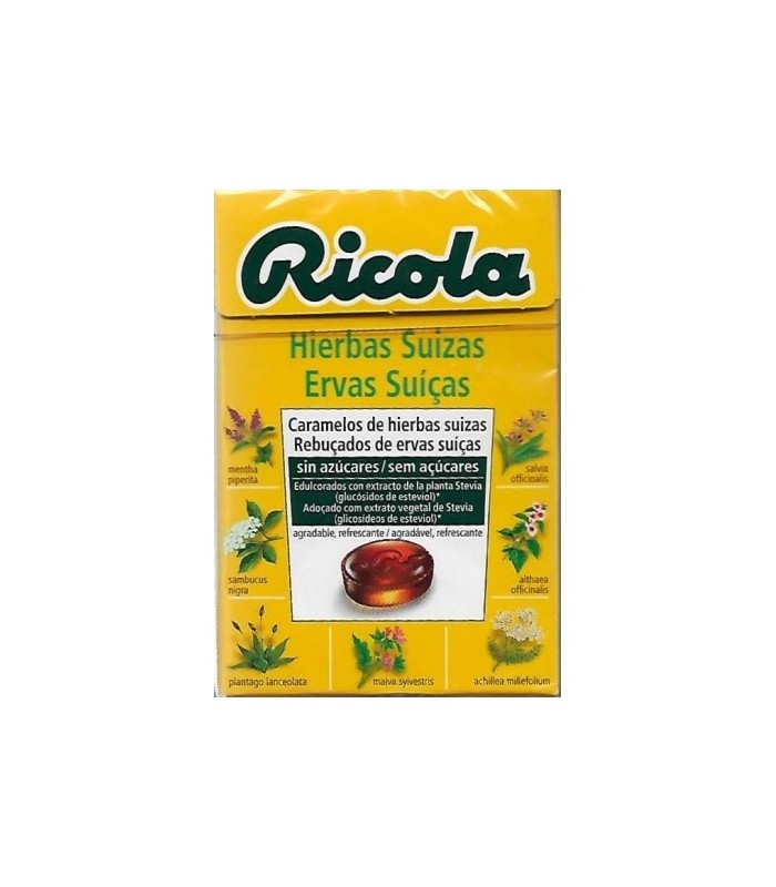 RICOLA CARAMELOS HIERBAS-CARAMELO 50G IMPORTACIONES y Inicio - RICOLA