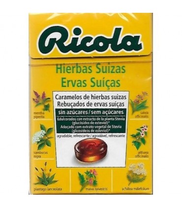 RICOLA CARAMELOS HIERBAS-CARAMELO 50G IMPORTACIONES y Inicio - RICOLA