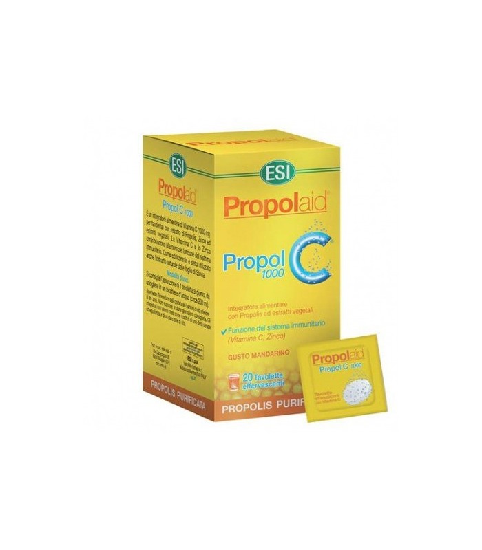 ESI PROPOL C 1000 MG ESI 20 TABLETAS EFERV IMPORTACIONES y Inicio - 