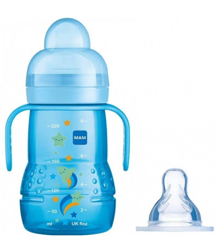 MAM BIBERON TRAINER 220ML NIÑO +4M IMPORTACIONES y Inicio - 