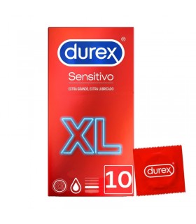 DUREX SENSITIVO XL PRESERVATIVOS 10 U IMPORTACIONES y Inicio - 