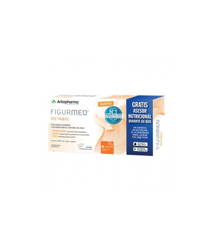 ARKOPHARMA FIGURMED METABOL - 30 CAPS IMPORTACIONES y Inicio - ARKOPHARMA