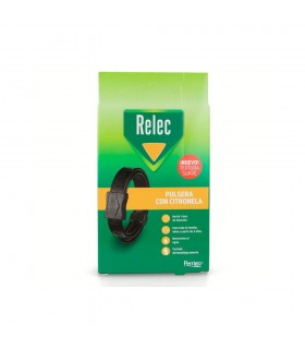 RELEC PULSERA ADULTO CON CITRONELA COLOR NEGRO 2