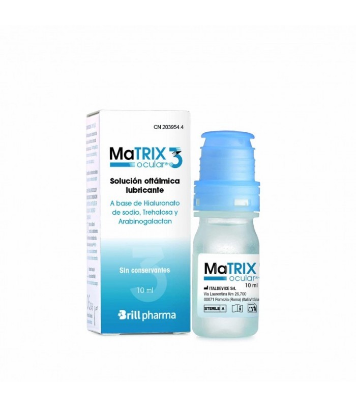 MATRIX OCULAR 3 GOTAS OFTALMICAS 10 ML IMPORTACIONES y Inicio - 