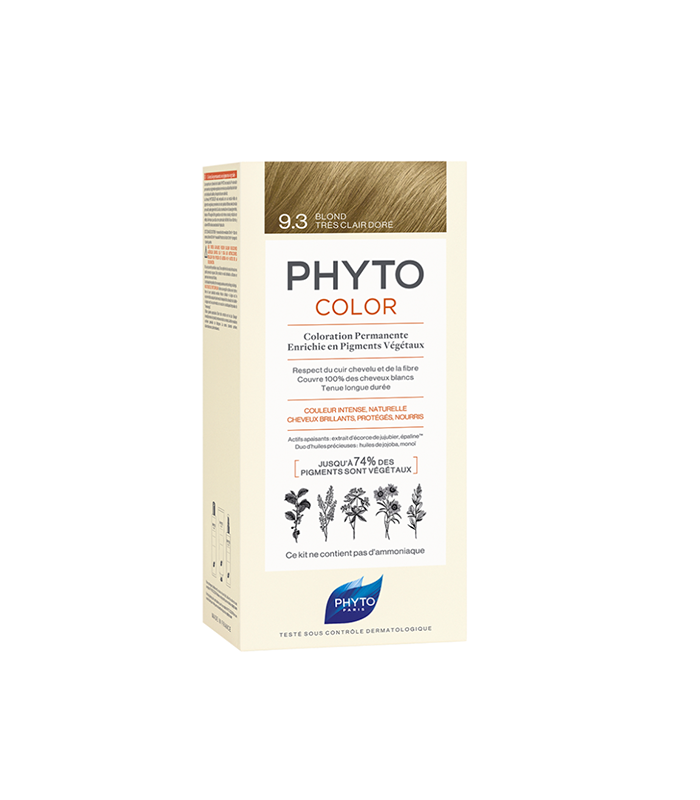PHYTO COLOR 9.3 COLOR RUBIO CLARO IMPORTACIONES y Inicio - 