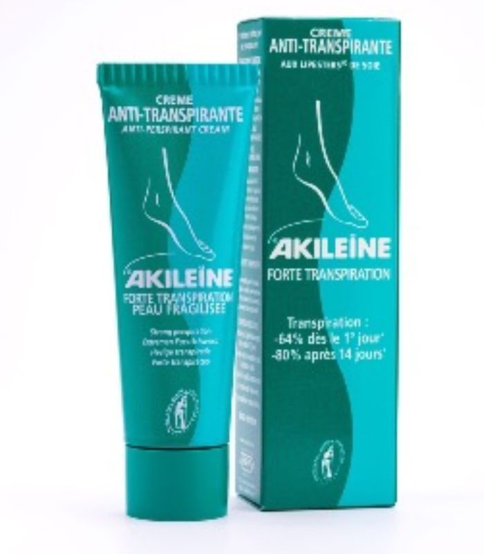 AKILEINE CREMA ANTITRANSPIRANTE PIES 50 ML Inicio y  - 