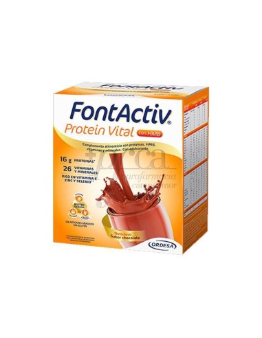 FONTACTIV PROTEIN30 G 14 SOBRES CHOCOLATE Complementos alimenticios y Dietetica - 