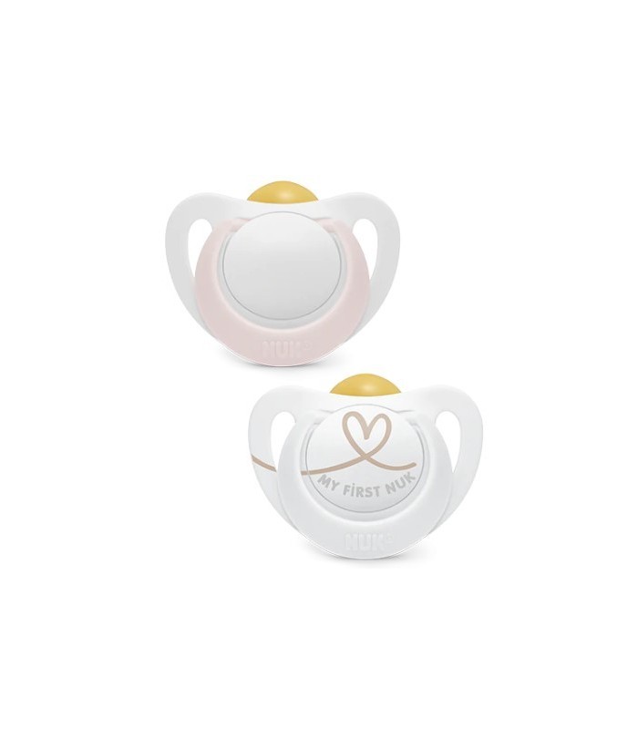 NUK CHUPETE CLASSIC HAPPY DAYS LATEX 0-6M 2UDS Bebé y mamá y Inicio - NUK