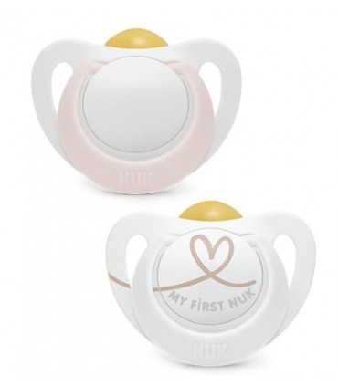 NUK CHUPETE CLASSIC HAPPY DAYS LATEX 0-6M 2UDS Bebé y mamá y Inicio - NUK