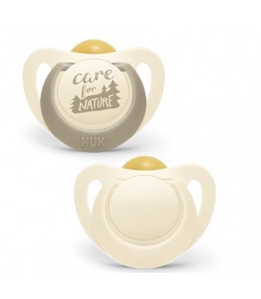 NUK FOR NATURE CHUPETE 0-6 M LATEX 2 UNIDADES Inicio y  - 