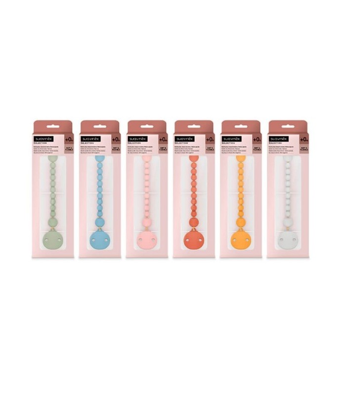 SUAVINEX SELECTION BROCHE PINZA SILICONA +0 M Inicio y  - 