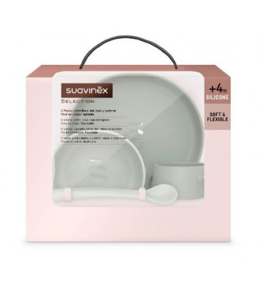 SUAVINEX SELECTION VAJILLA INTENSE SILICONA +4M Inicio y  - 
