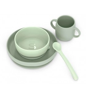 SUAVINEX SELECTION VAJILLA INTENSE SILICONA +4M Inicio y  -  2