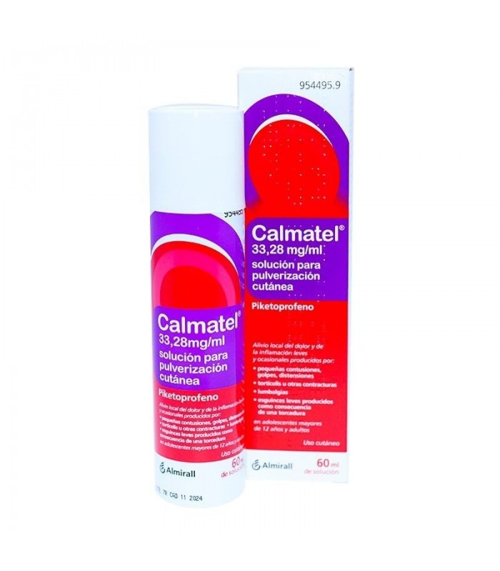 CALMATEL 33.28 MG-ML AEROSOL TOPICO 100 ML Antiimflamatorios y Analgésico y Antiinflamatorio - ALMIRALL