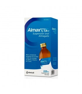ALMAX 1 G/7.5 ML SUSPENSION ORAL 225 ML Acidez y Trastornos Digestivos - ALMIRALL