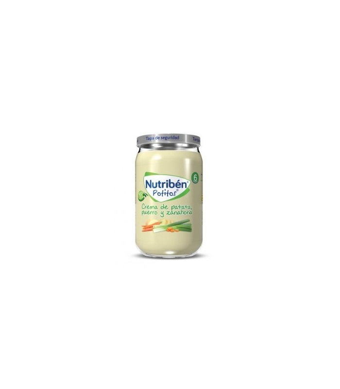 NUTRIBEN POTITO CREMA PATATA PUERRO ZANAHO 235 G Inicio y  - NUTRIBEN