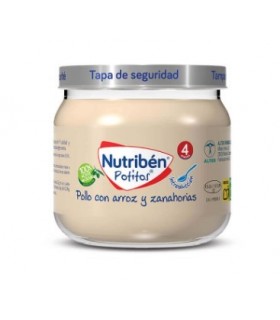 NUTRIBEN POTITO INICIO POLLO ARROZ ZANAHORIA 120G Inicio y  - NUTRIBEN