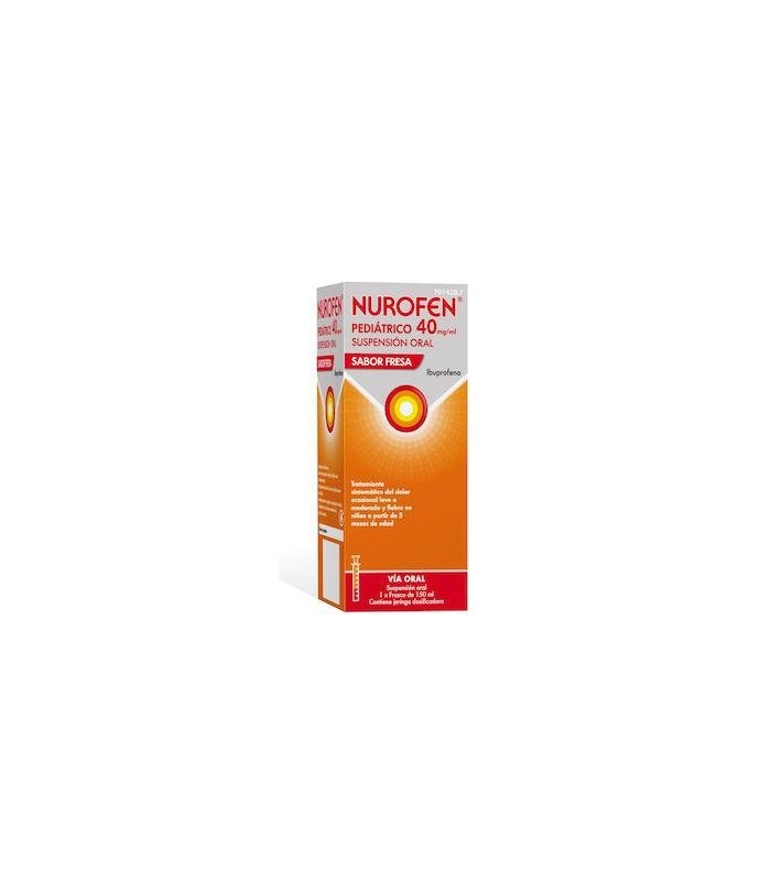 NUROFEN EFG 40 MG-ML SUSPENSION ORAL150 ML FRESA Antiimflamatorios y Analgésico y Antiinflamatorio - RECKITT