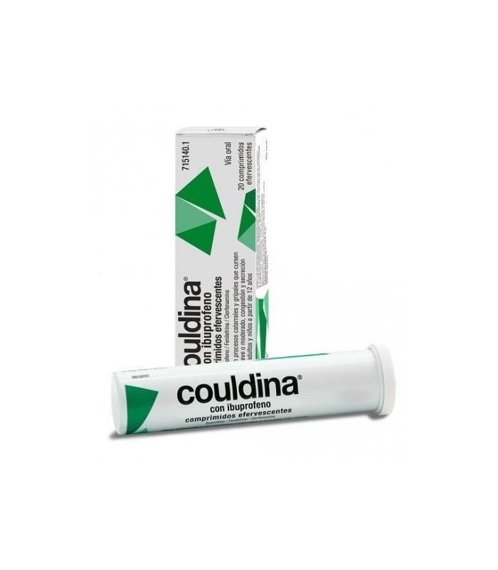 COULDINA IBUPROFENO 400-2-7,5 COMPRIMIDOS EFERVESCENTES Resfriados y Resfriado, tos y Gripe - COULDINA