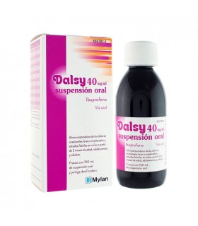 DALSY 40 MG-ML SUSPENSION ORAL 150 ML Antiimflamatorios y Analgésico y Antiinflamatorio - BGP PRODUCTS OPERATIONS
