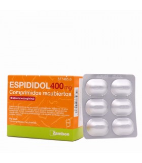 ESPIDIDOL 400 MG 18 COMPRIMIDOS RECUBIERTOS Antiimflamatorios y Analgésico y Antiinflamatorio - ZAMBON
