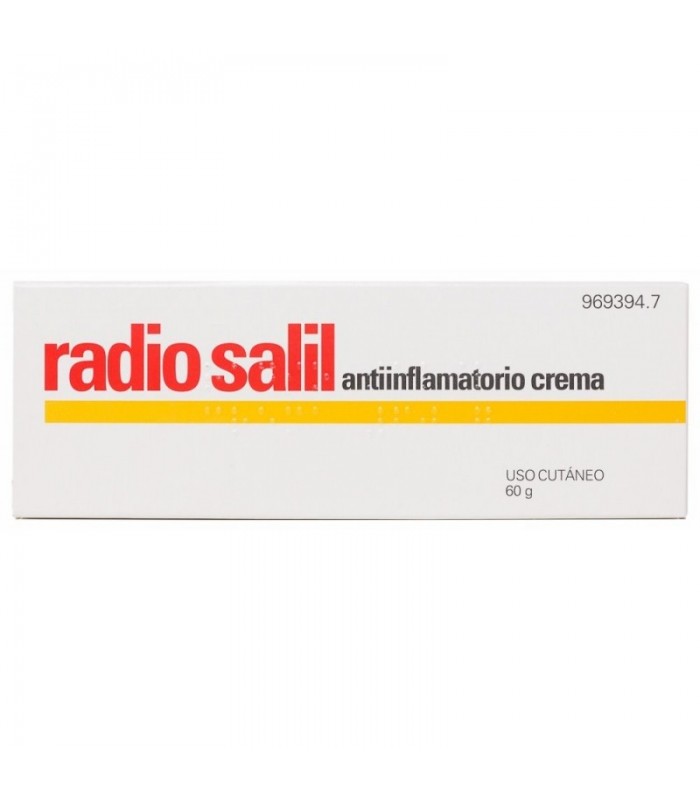 RADIO SALIL CREMA 60 G Antiimflamatorios y Analgésico y Antiinflamatorio - VIÃAS