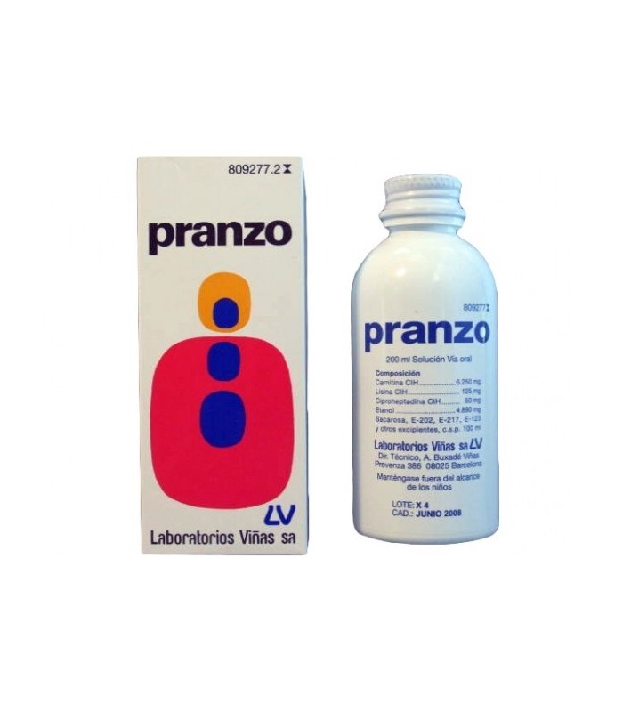 PRANZO SOLUCION ORAL 200 ML Estimulante apetito y Perder peso - VIÃAS
