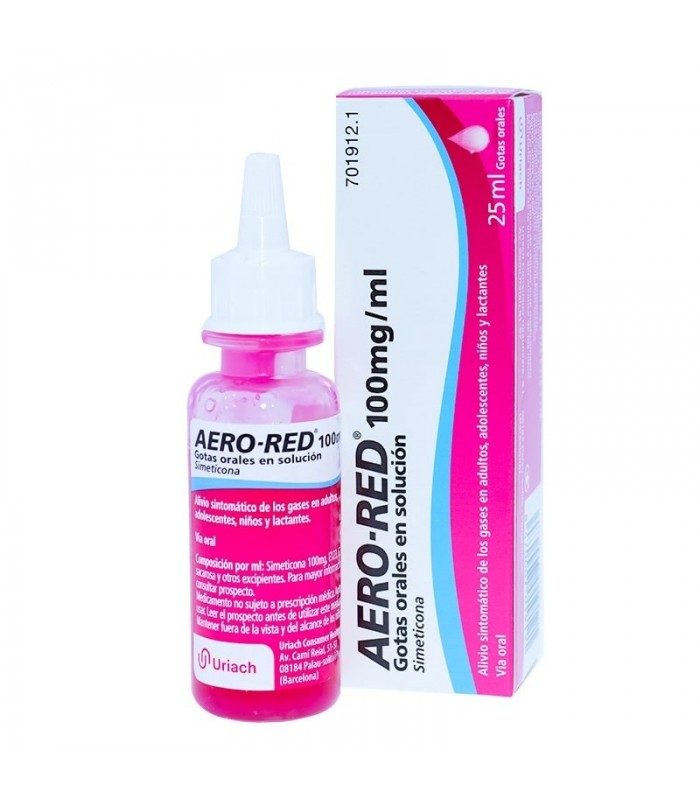 AERO RED 100 MG-ML GOTAS ORALES SOLUCION 25 ML Gases Y Digestión y Trastornos Digestivos - 