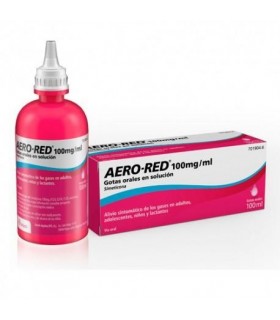 AERO RED 100 MG-ML GOTAS ORALES SOLUCION 100 ML Gases Y Digestión y Trastornos Digestivos - 