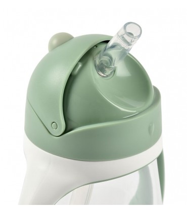 BEABA TAZA CON PAJITA COLOR VERDE 300ML Inicio y  - 