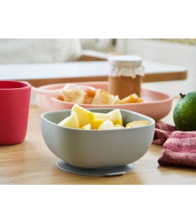 BEABA BOL SILICONA CON VENTOSA GRIS Inicio y  - BEABA 2