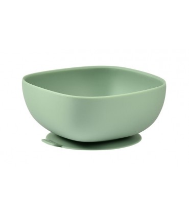 BEABA BOL SILICONA CON VENTOSA VERDE Inicio y  - BEABA