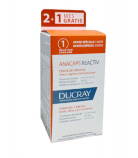 DUCRAY ANACAPS REACTIV PACK 3 X 30 CAPSULAS