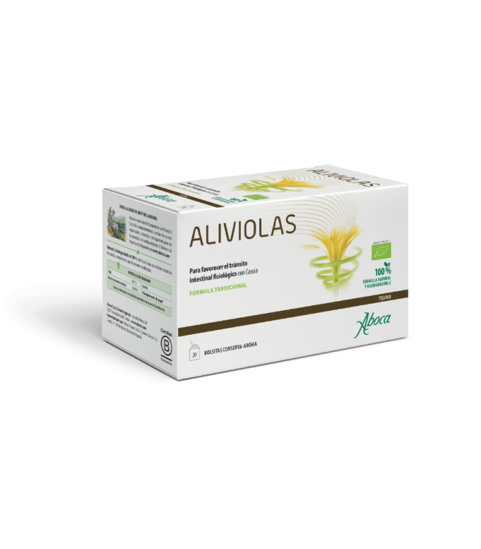 ABOCA ALIVIOLAS BIO TISANA 20 BOLSAS Gases y Salud Digestiva - ABOCA