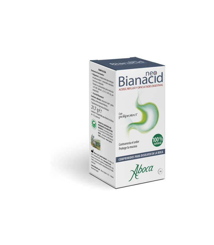 ABOCA NEOBIANACID ACIDEZ Y REFLUJO 14 COMP MAS Salud y Inicio - ABOCA