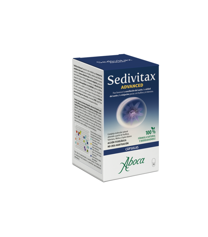 ABOCA SEDIVITAX ADVANCED 30 CAPSULAS Inicio y  - 