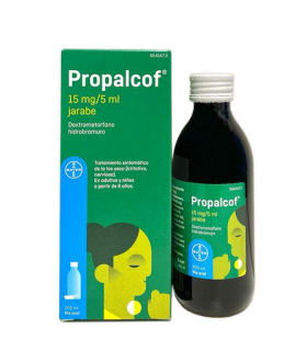 PROPALCOF 15MG/ML JARABE 200 ML (ANTES ROMILAR) Tos y mucosidad y Resfriado, tos y Gripe - BAYER