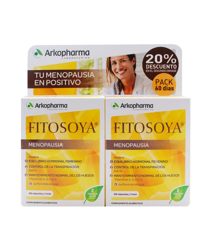 ARKOPHARMA FITOSOYA DUPLO 60 CAPSULAS Salud y Inicio - ARKOPHARMA