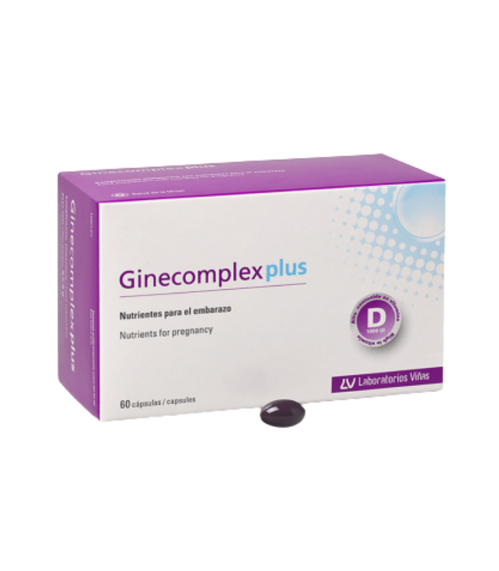 GINECOMPLEX PLUS 60 CAPSULAS Bebé y mamá y Inicio - VIÑAS